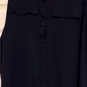 Worthington Midnight Button-Down Blouse